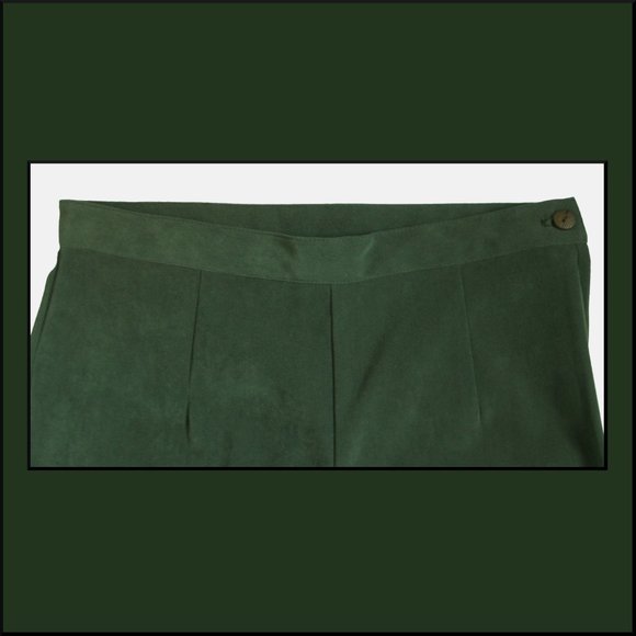 PETITES by INCLINATIONS Women's Olive Green Pants (Size 6P) Excellent Condition! - Picture 4 of 5